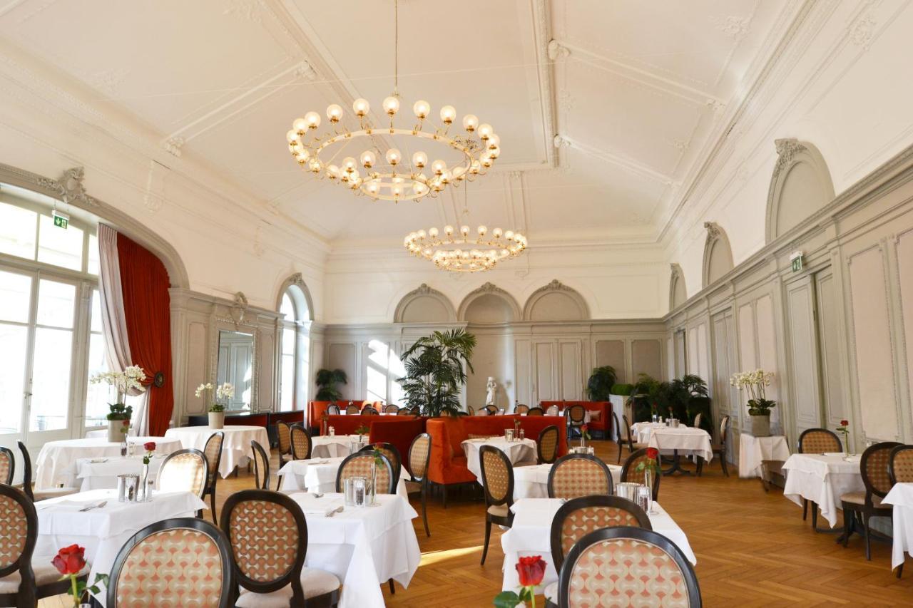 Grand Hotel Et Centre Thermal D'Yverdon-Les-Bains Exterior foto
