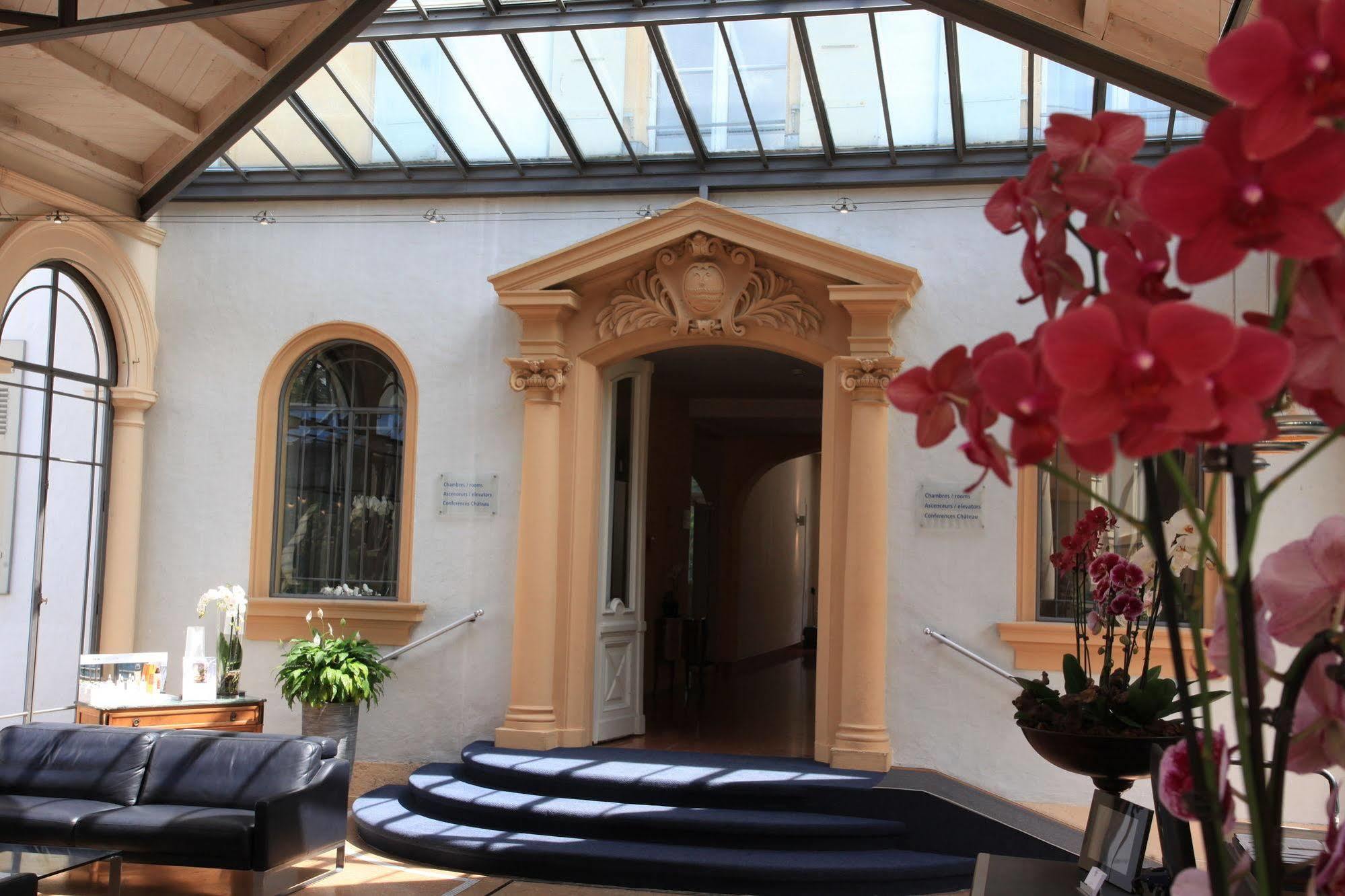 Grand Hotel Et Centre Thermal D'Yverdon-Les-Bains Exterior foto