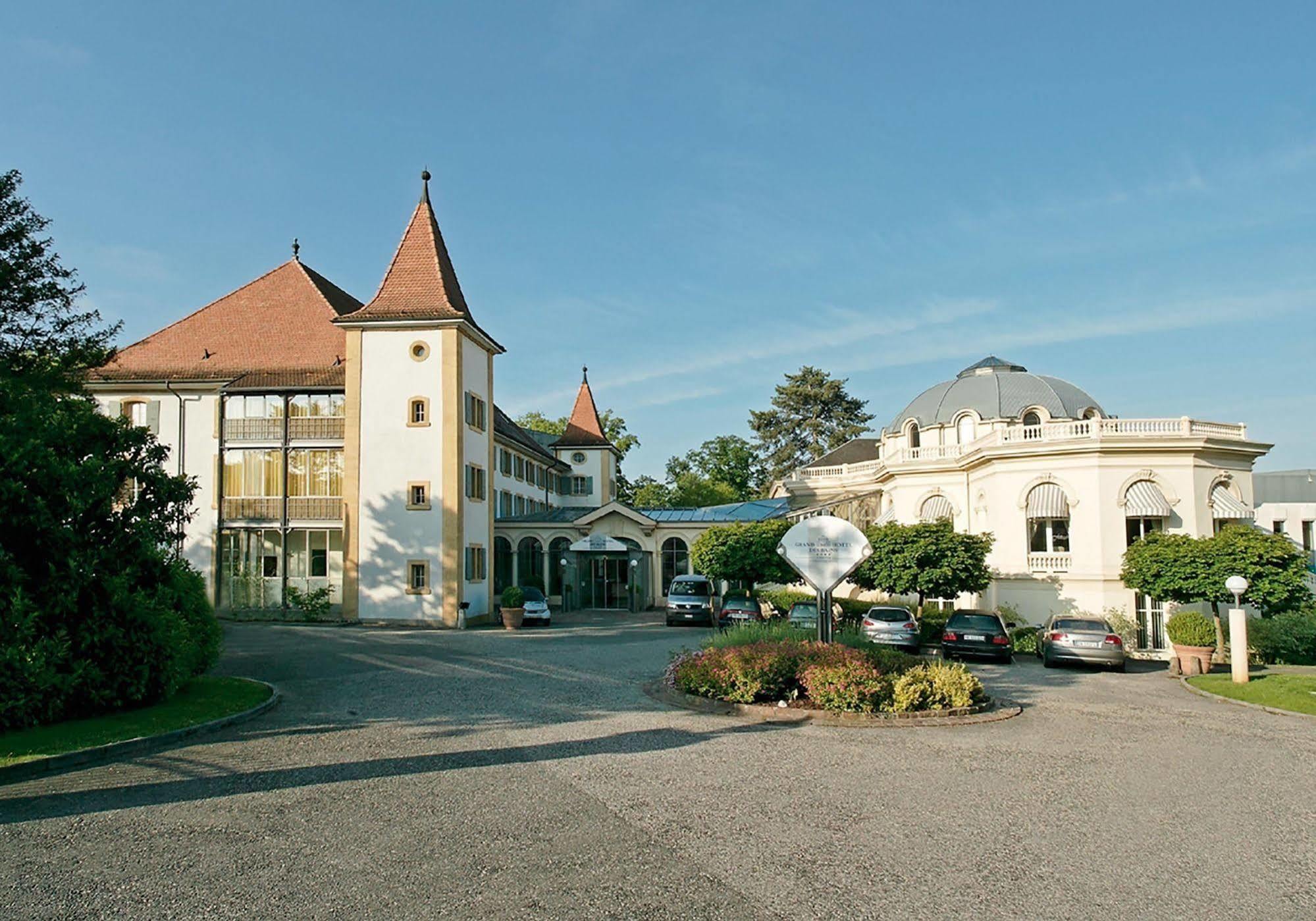 Grand Hotel Et Centre Thermal D'Yverdon-Les-Bains Exterior foto
